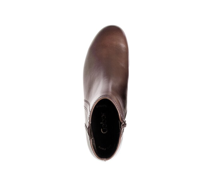 Gabor Ankle Boot Braun - Glattleder