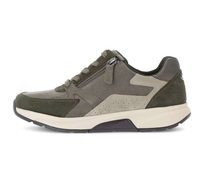 Gabor Sneaker Low Grau - Materialmix Leder