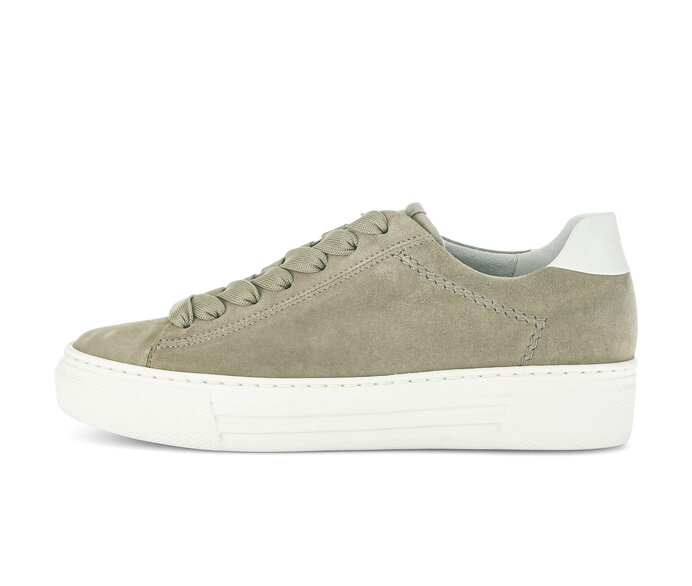 Gabor Sneaker Low Grün - Rauleder