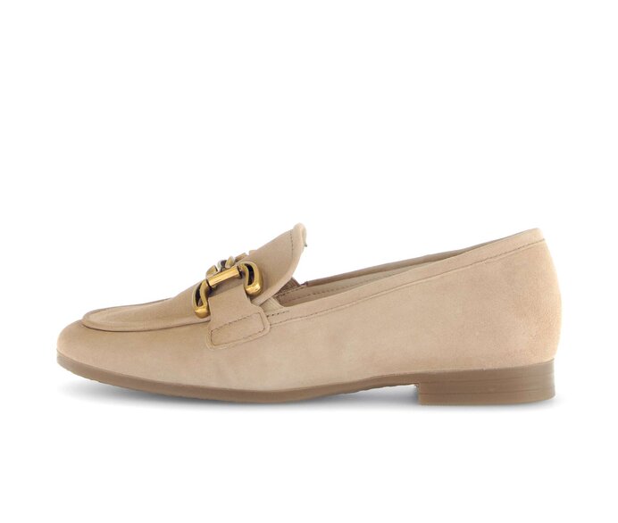 Gabor Slipper Beige - Rauleder