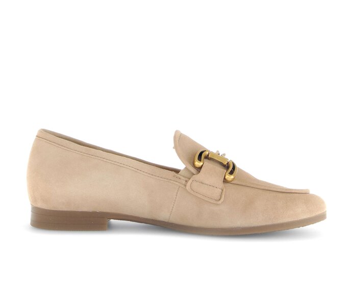 Gabor Slipper Beige - Rauleder