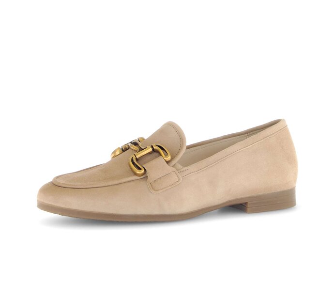 Gabor Slipper Beige - Rauleder