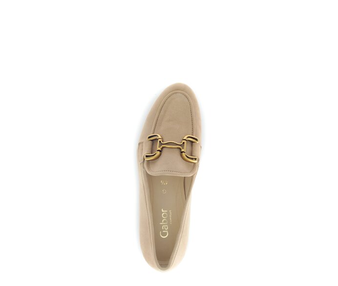 Gabor Slipper Beige - Rauleder
