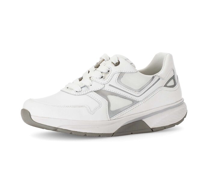 Gabor Sneaker Low Weiß - Materialmix Leder/Lederimitat