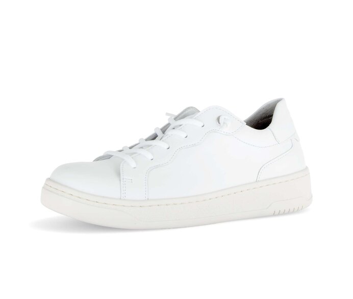 Gabor Sneaker Low Weiß - Glattleder