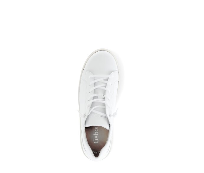 Gabor Sneaker Low Weiß - Glattleder