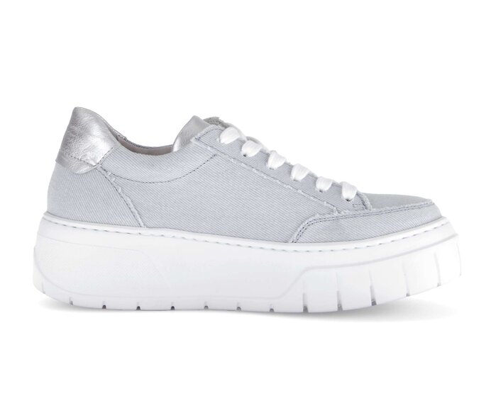 Gabor Sneaker Low Blau - Rauleder