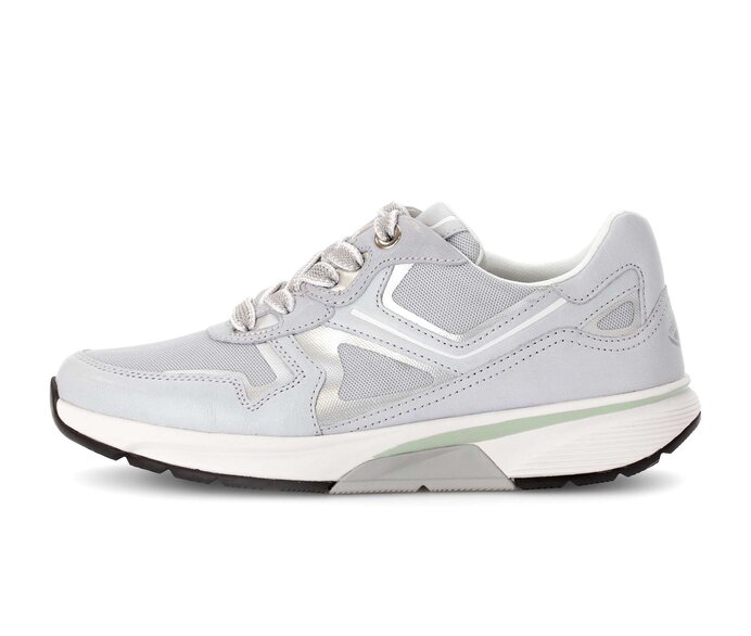 Gabor Sneaker Low Grau - Materialmix Leder/Lederimitat
