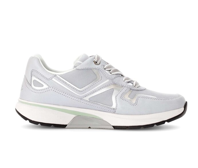 Gabor Sneaker Low Grau - Materialmix Leder/Lederimitat