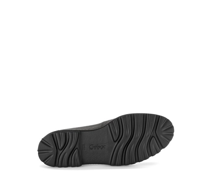 Gabor Loafer Grau - Rauleder