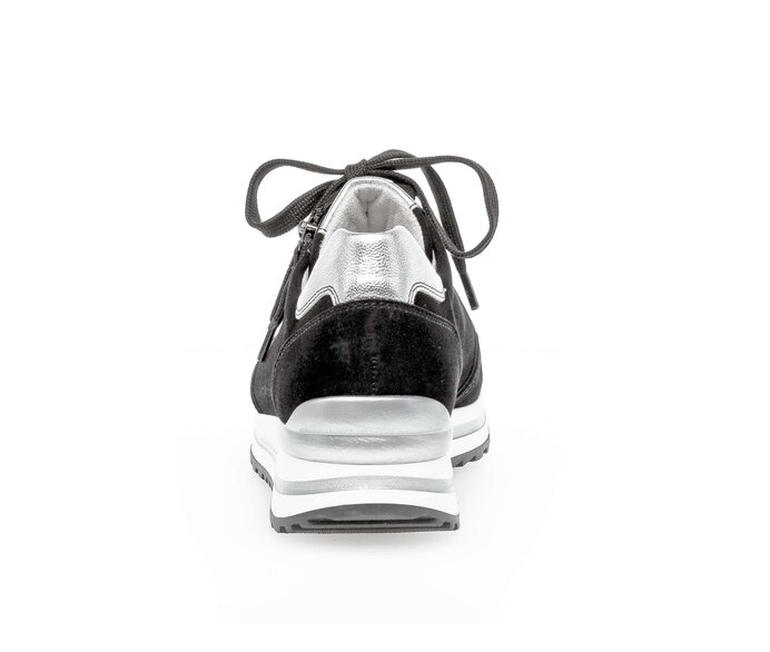 Gabor Sneaker Low Schwarz - Rauleder