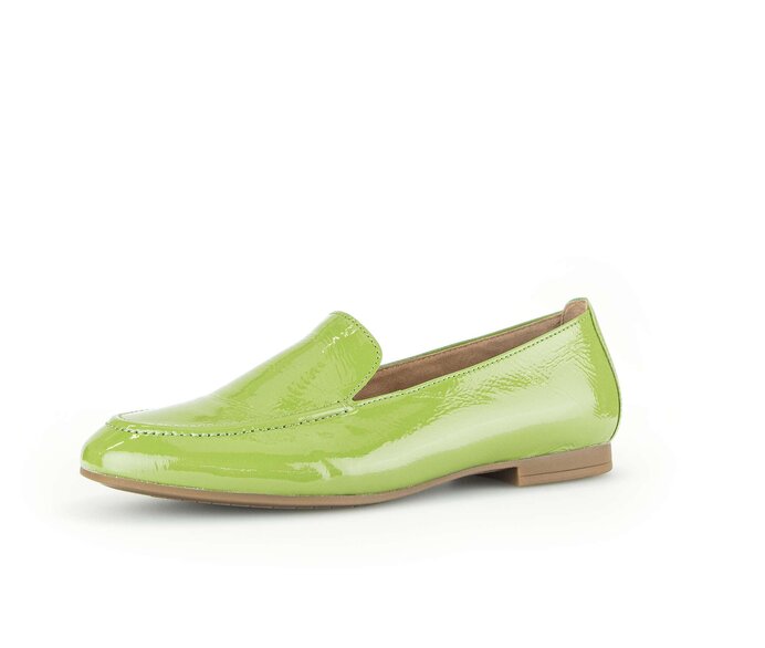 Gabor Slipper Grün - Lackleder