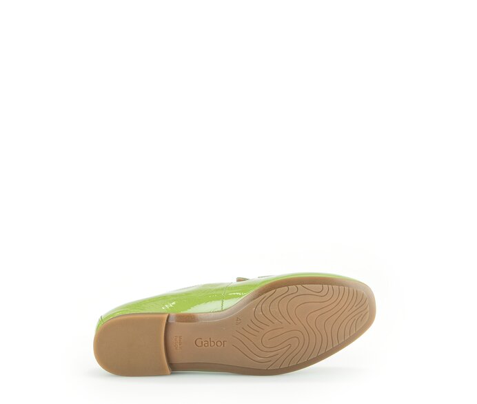 Gabor Slipper Grün - Lackleder