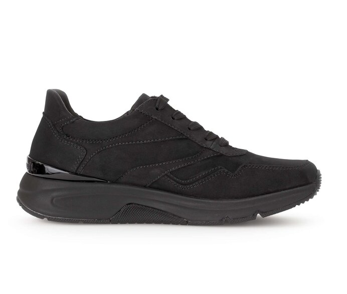 Gabor Sneaker Low Schwarz - Rauleder