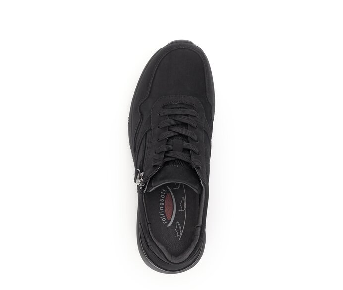 Gabor Sneaker Low Schwarz - Rauleder