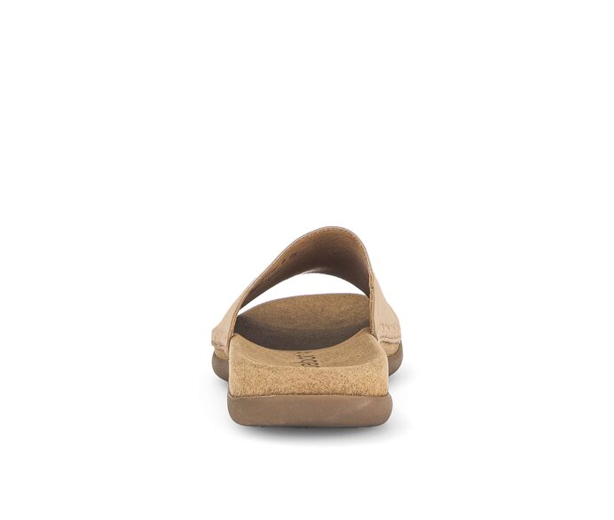 Gabor Pantolette Beige - Rauleder