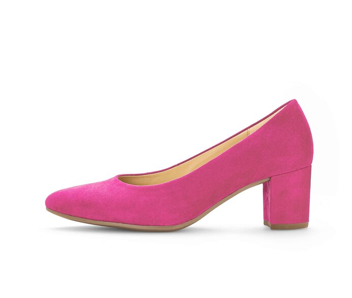 Gabor Eleganter Pumps Pink - Rauleder