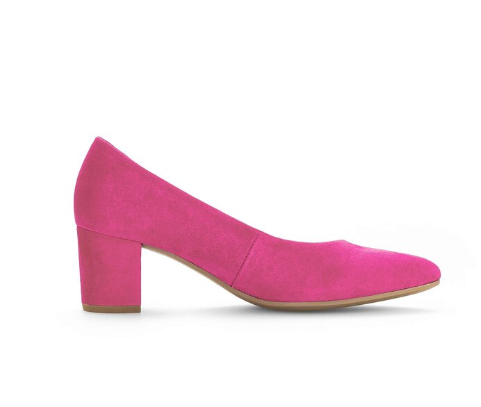 Gabor Eleganter Pumps Pink - Rauleder