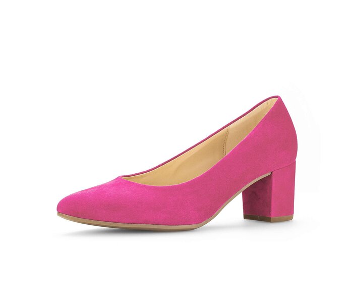 Gabor Eleganter Pumps Pink - Rauleder