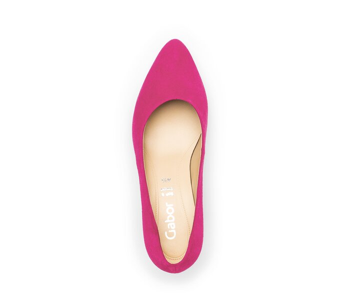 Gabor Eleganter Pumps Pink - Rauleder