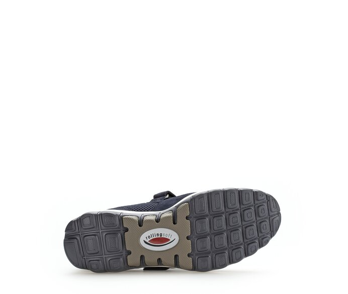 Gabor Sneaker Low Blau - Materialmix Leder/Lederimitat