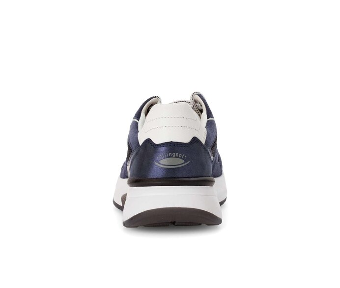 Gabor Sneaker Low Blau - Materialmix Leder/Lederimitat