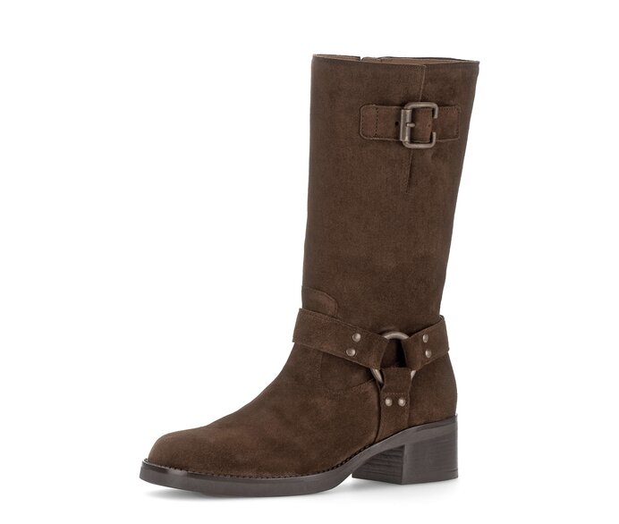 Gabor Cowboy Boots Braun - Rauleder