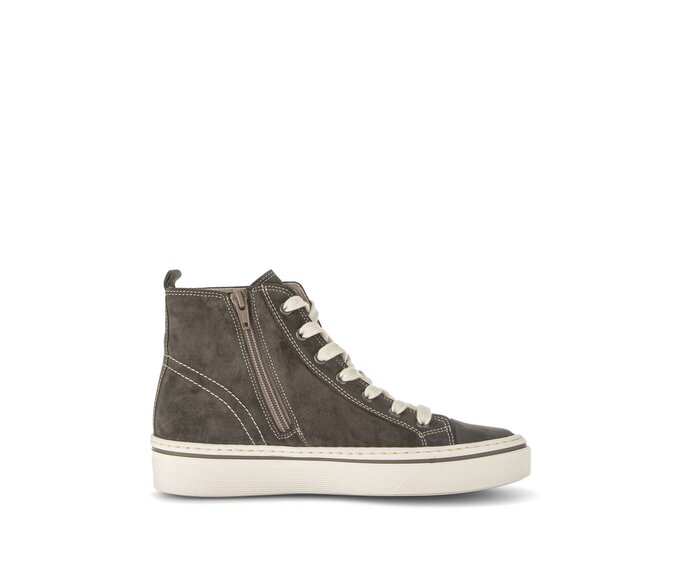Gabor Sneaker High Braun - Rauleder