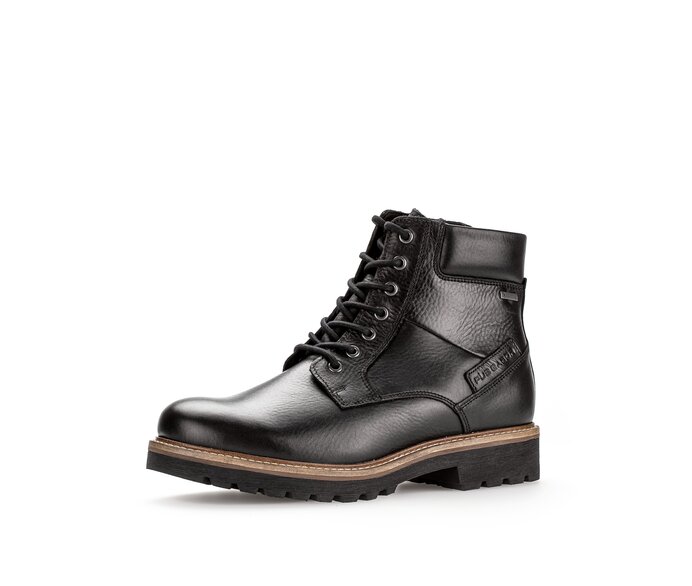 Pius Gabor Boot Schwarz - Glattleder