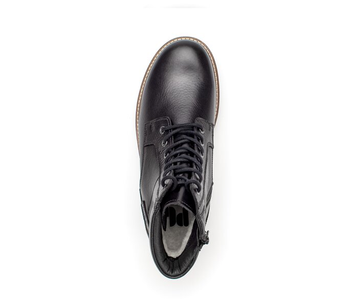 Pius Gabor Boot Schwarz - Glattleder