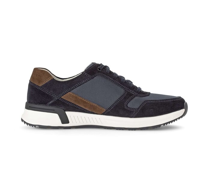 Pius Gabor Sneaker Low Blau - Materialmix Leder/Textil
