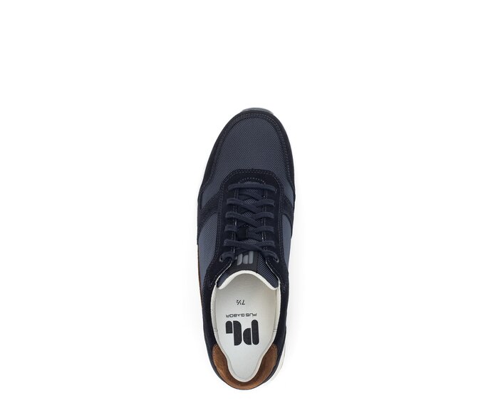 Pius Gabor Sneaker Low Blau - Materialmix Leder/Textil