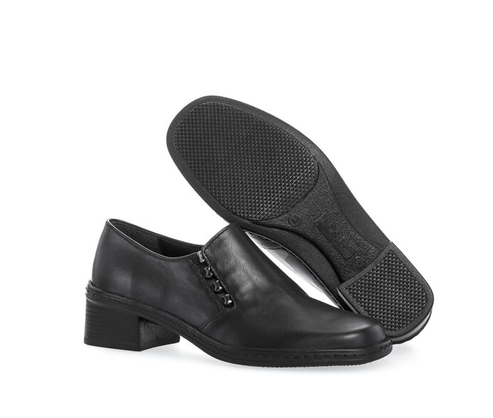 Gabor Slipper Schwarz - Glattleder