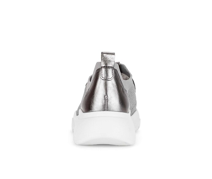 Gabor Sneaker Low Grau - Materialmix Leder/Lederimitat