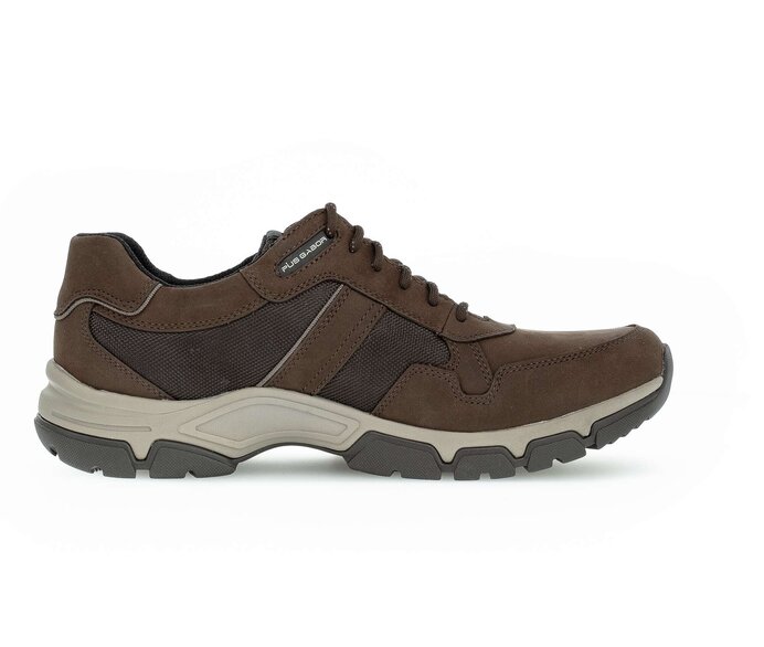 Pius Gabor Sneaker Low Braun - Materialmix Leder/Textil