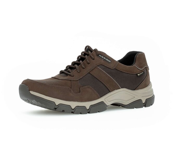 Pius Gabor Sneaker Low Braun - Materialmix Leder/Textil