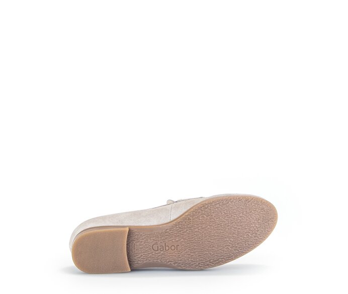 Gabor Slipper Beige - Rauleder