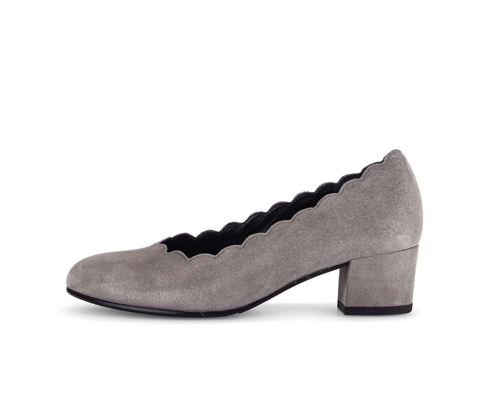Gabor Eleganter Pumps Grau - Effektleder