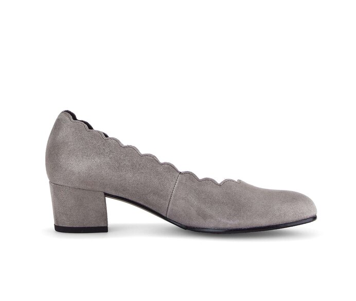 Gabor Eleganter Pumps Grau - Effektleder