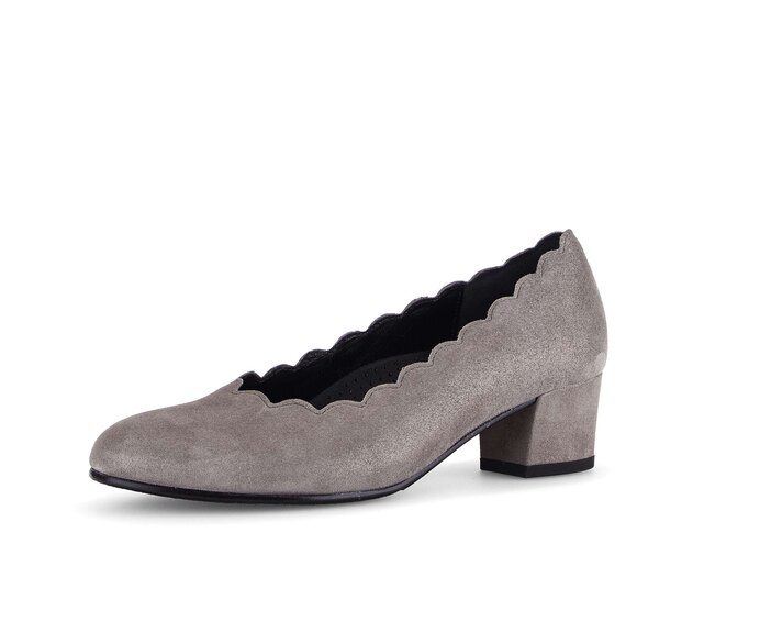 Gabor Eleganter Pumps Grau - Effektleder