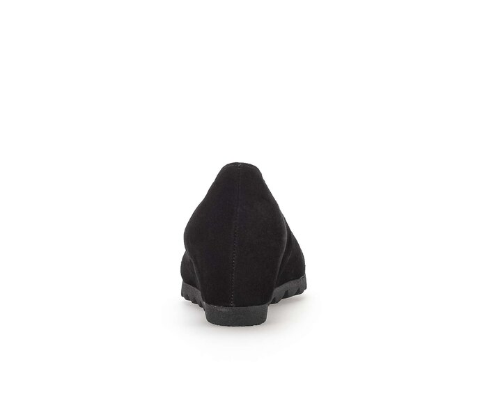 Gabor Keilpumps Schwarz - Rauleder