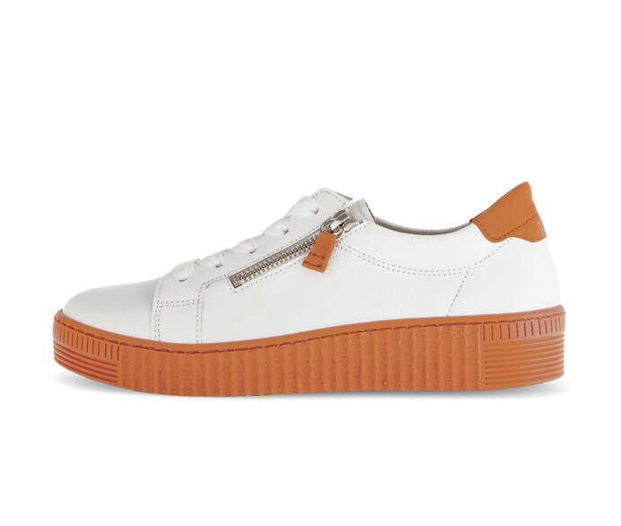 Gabor Sneaker Low Weiß - Glattleder