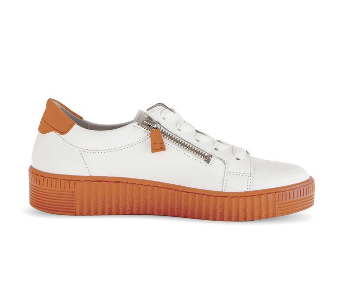 Gabor Sneaker Low Weiß - Glattleder
