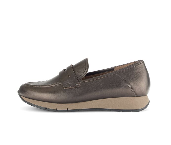 Gabor Slipper Bronze - Glattleder