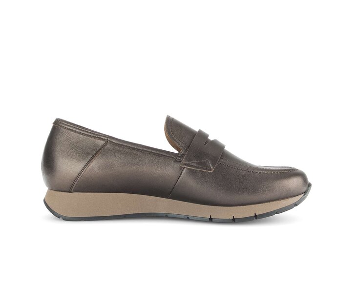 Gabor Slipper Bronze - Glattleder