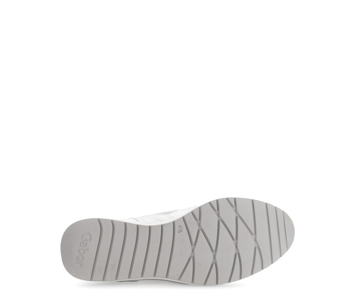 Gabor Sneaker Low Silber - Materialmix Leder/Lederimitat