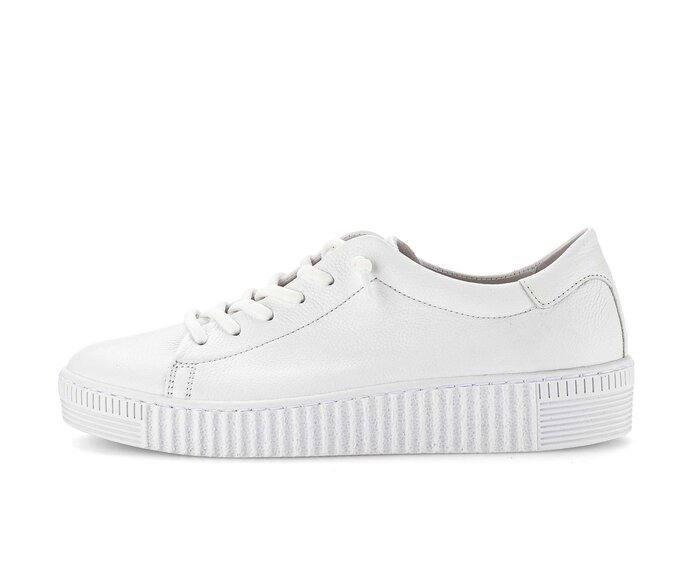 Gabor Sneaker Low Weiß - Glattleder