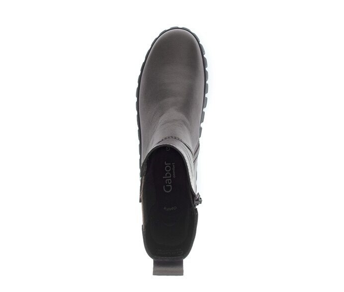 Gabor Plateau Stiefelette Bronze - Glattleder