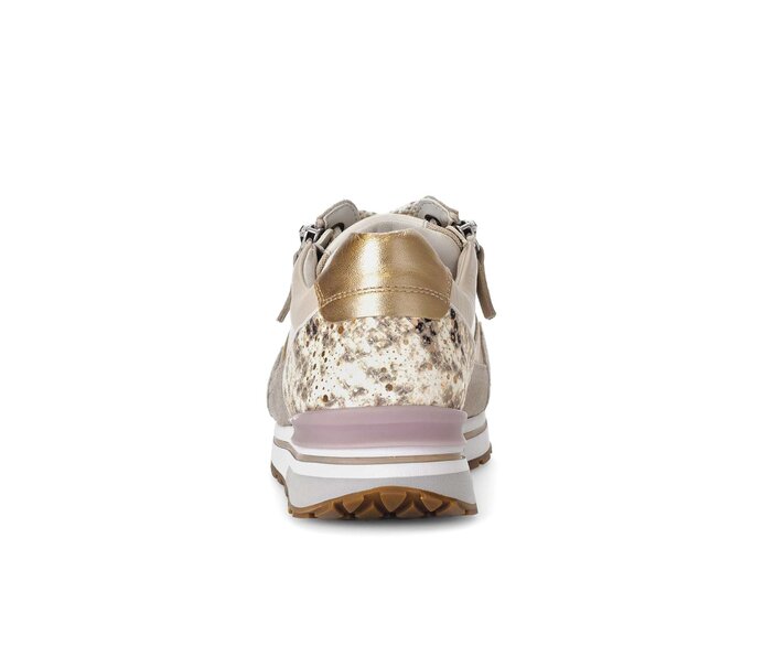 Gabor Sneaker Low Beige - Materialmix Leder