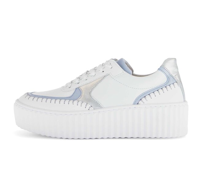 Gabor Sneaker Low Weiß - Glattleder